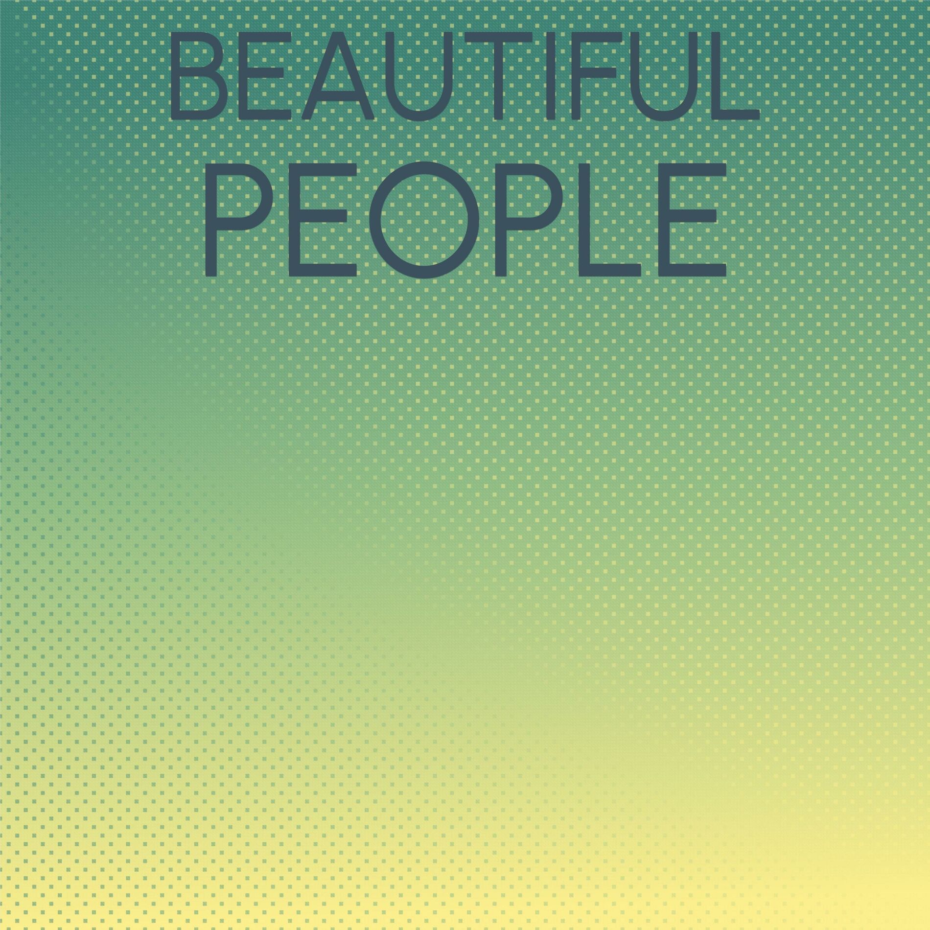 Album cover of Beautiful People