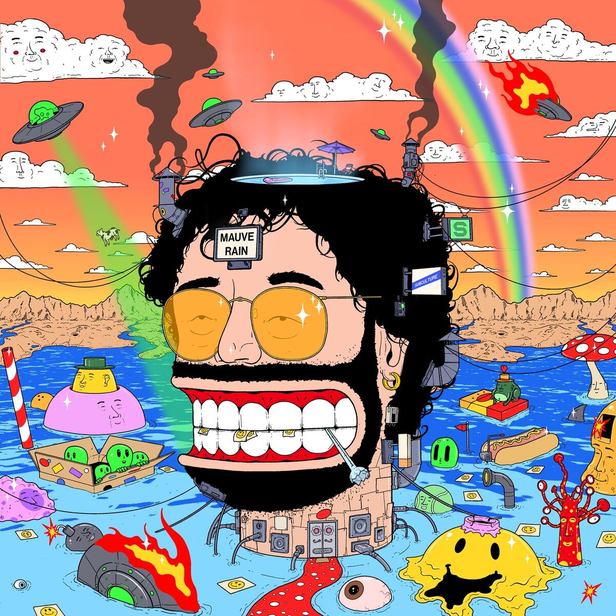 Album cover of Mauve Rain