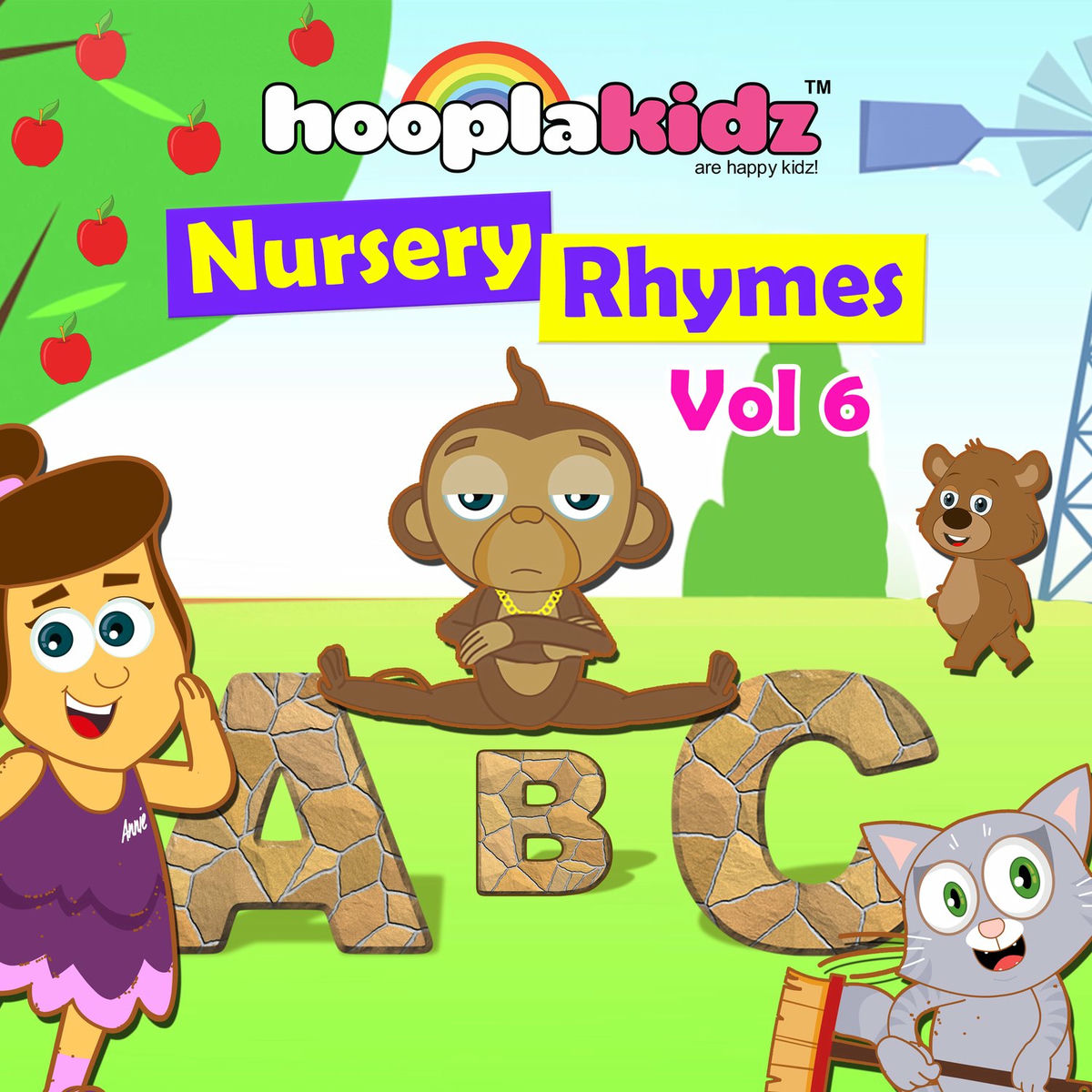 Album cover of Hooplakidz: Nursery Rhymes, Vol. 6
