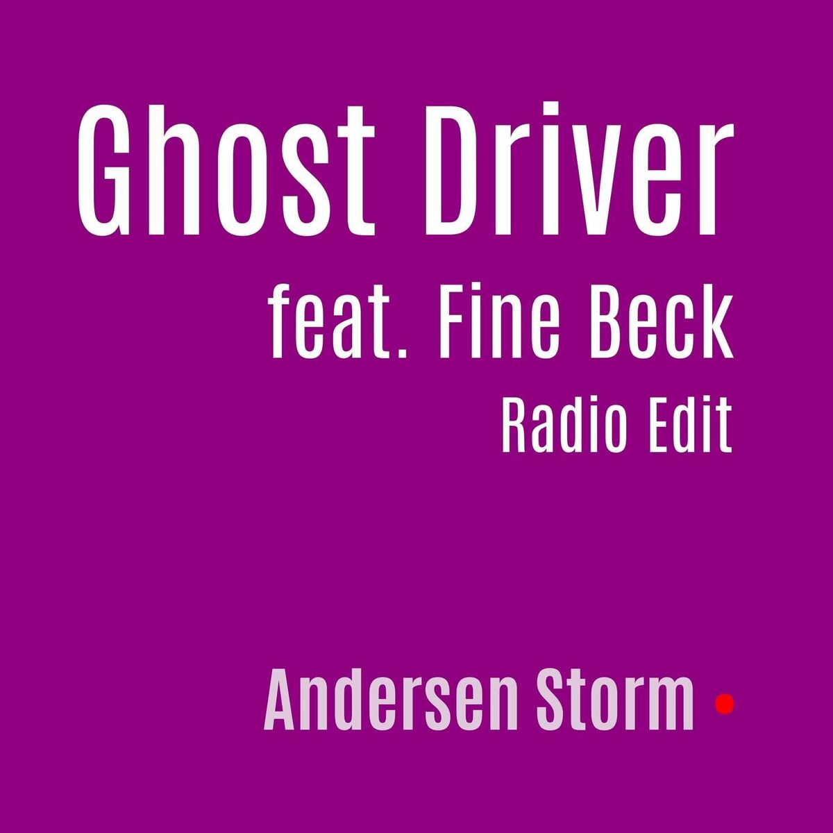 Album cover of Ghost Driver (Radio Edit)