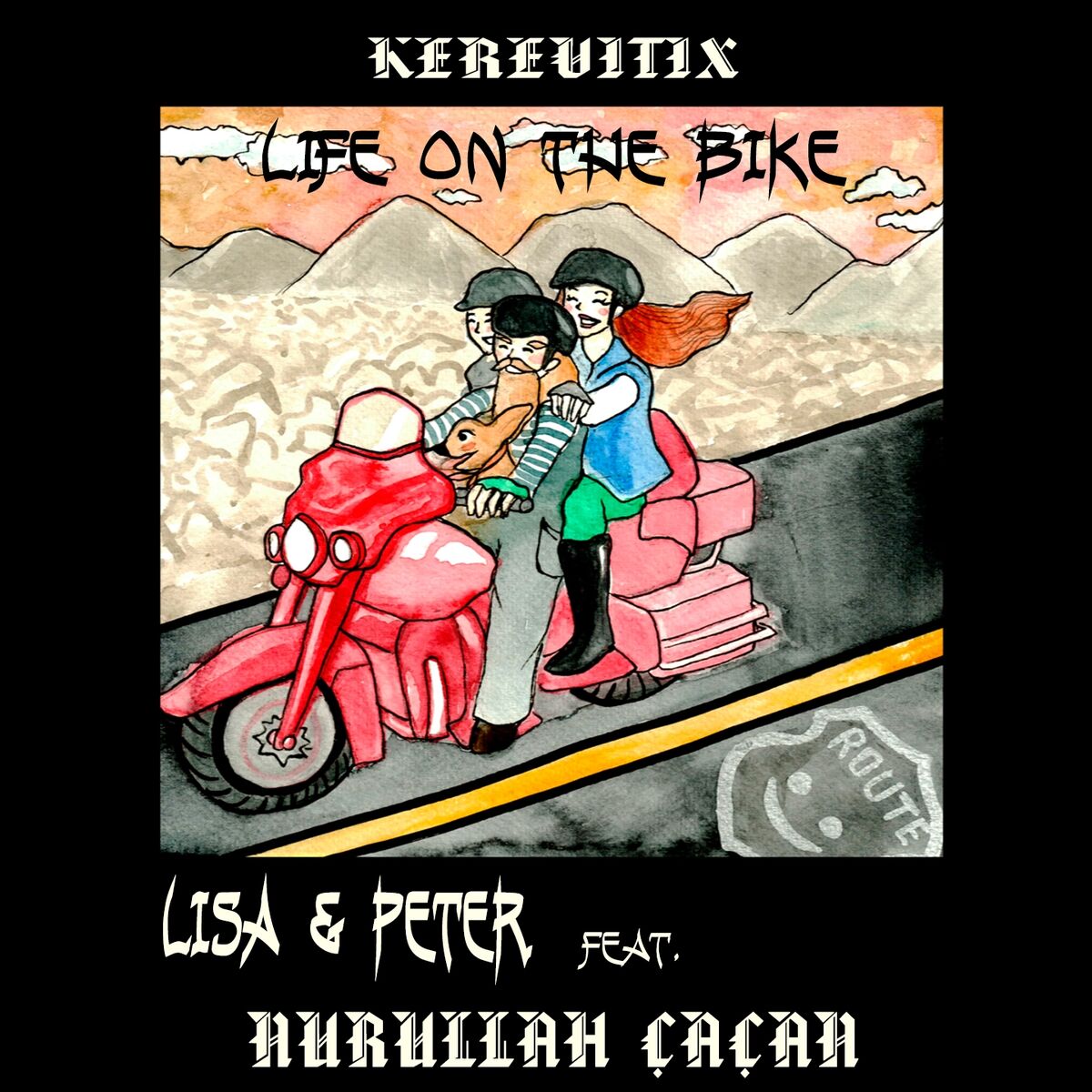 Album cover of Life on the Bike (Kerevitix)