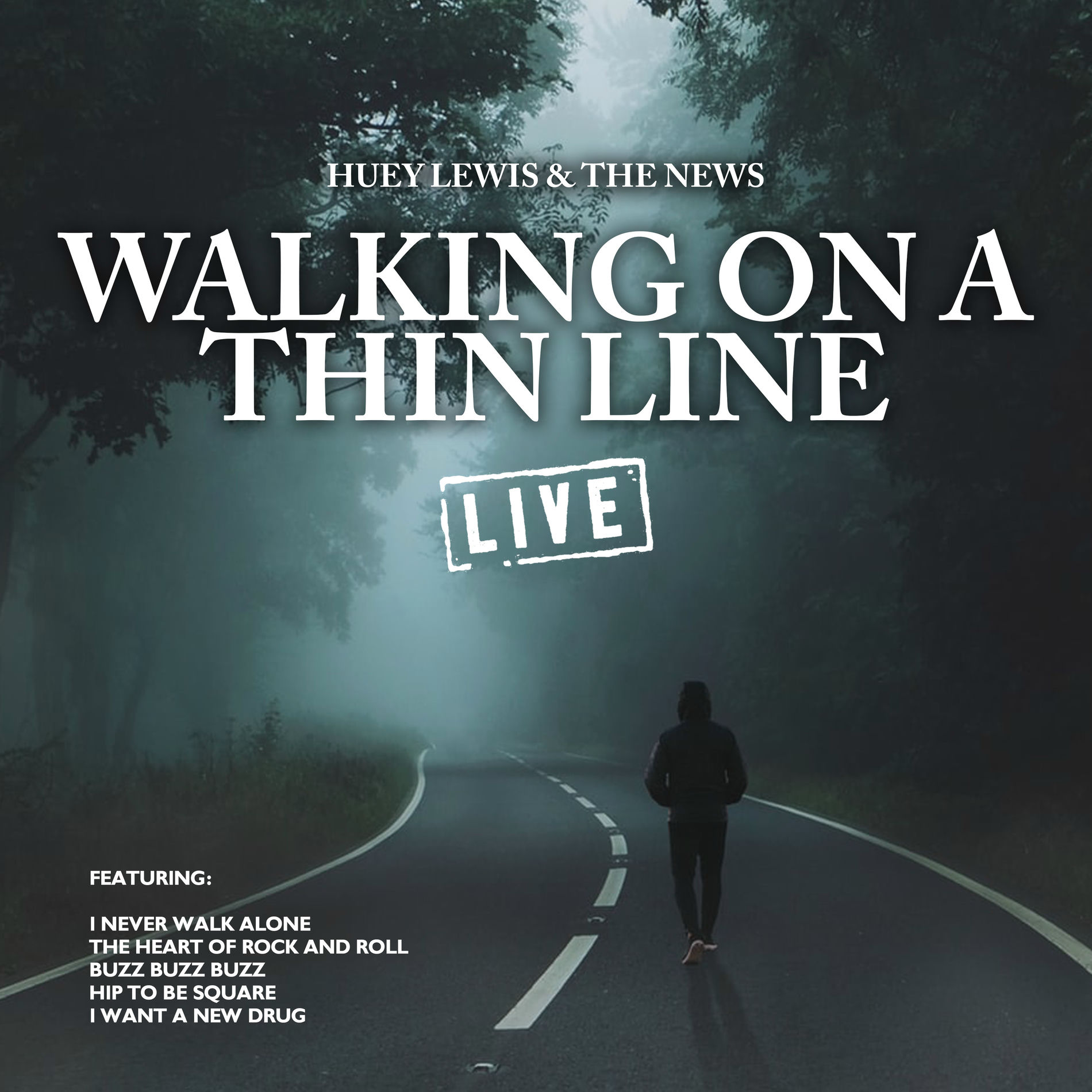 Album cover of Walking on a Thin Line (Live)