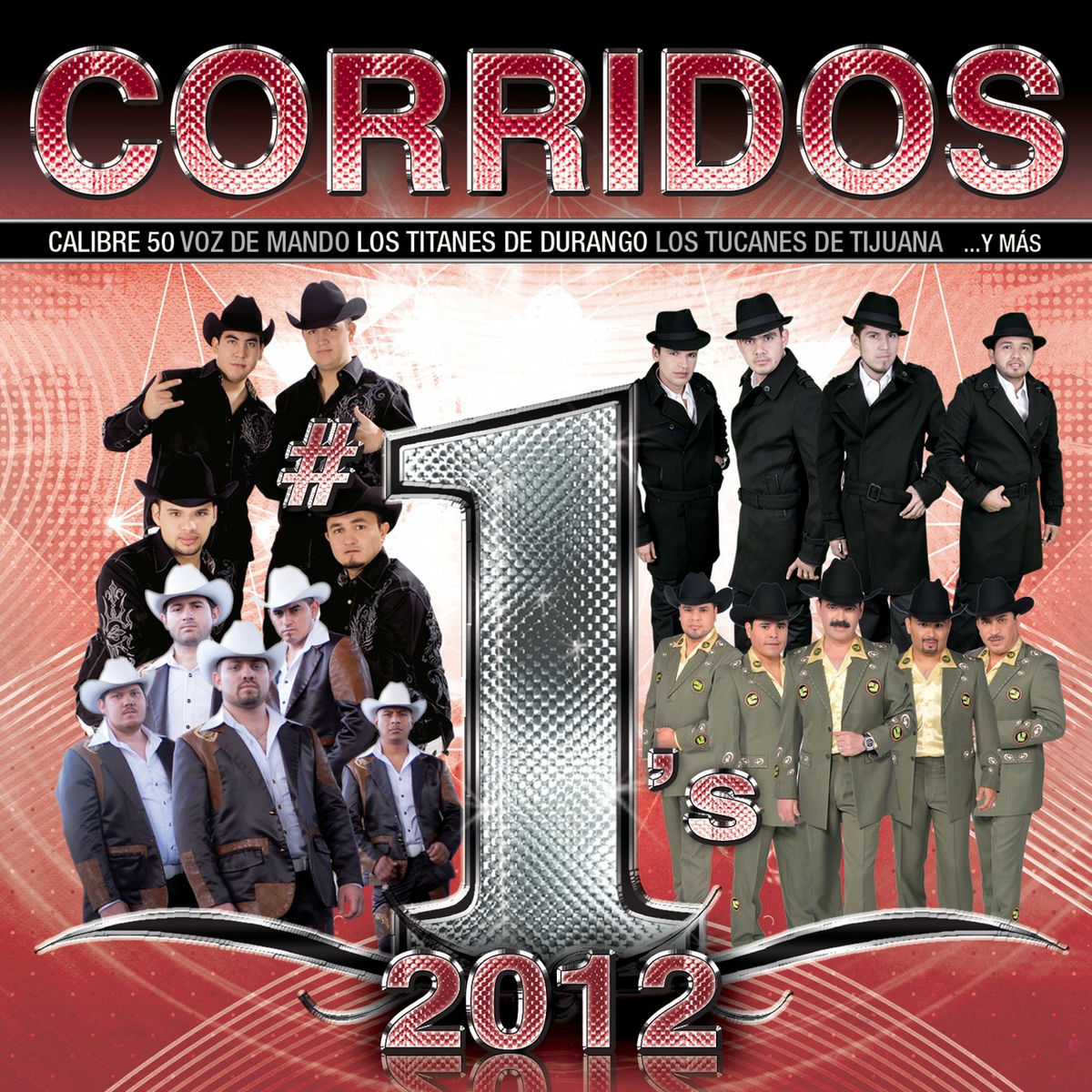 Album cover of Corridos #1´s 2012