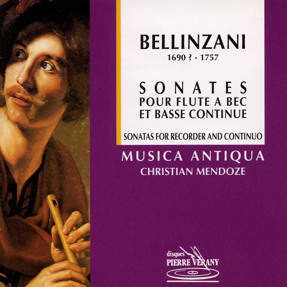 Picture of Bellinzani : Sonates pour flûte à bec & basse continue