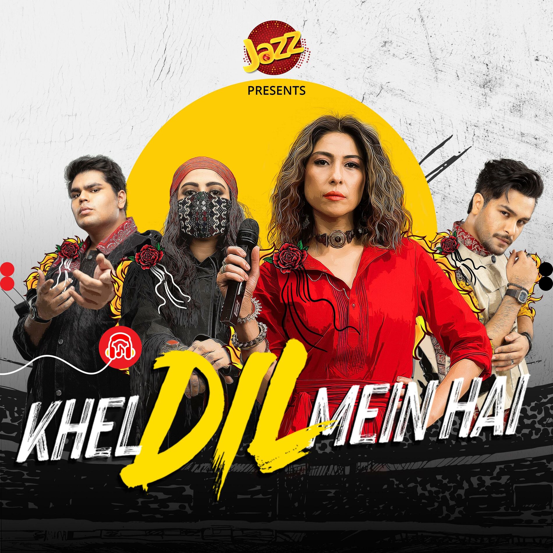 Album cover of Khel Dil Mein Hai (feat. Meesha Shafi, Asim Azhar, Eva B & Abdullah Siddiqui)