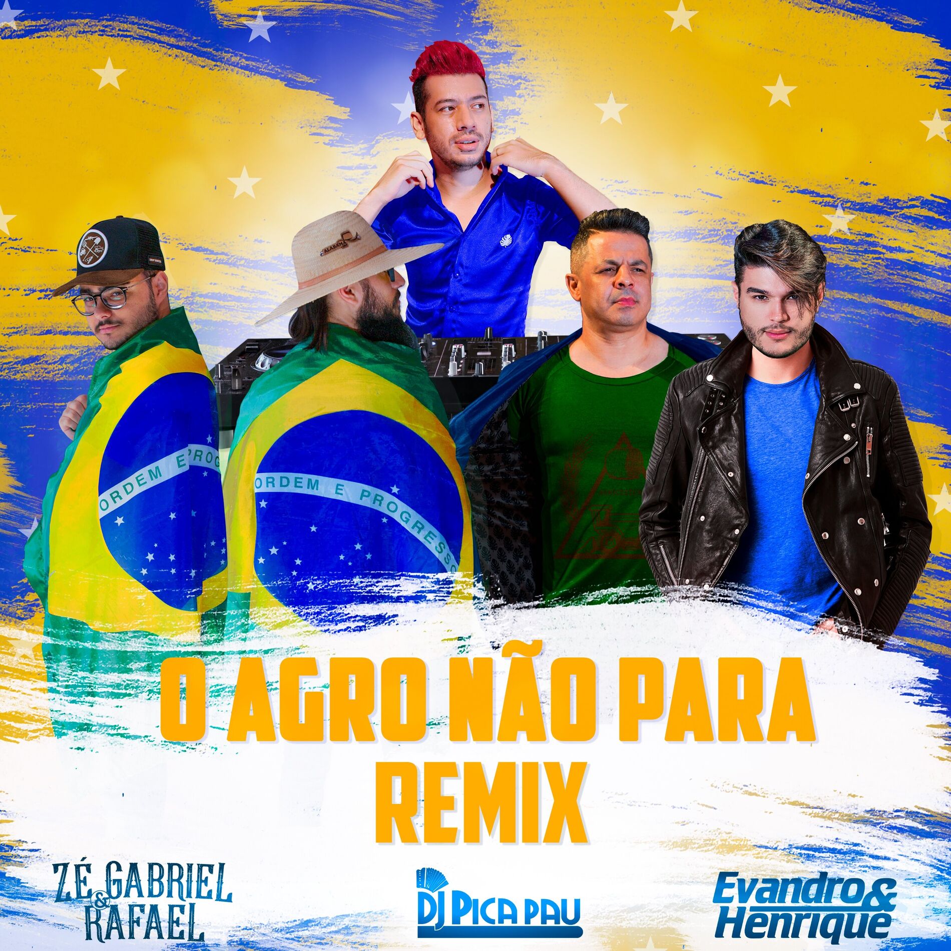 Album cover of O agro não para (Remix)