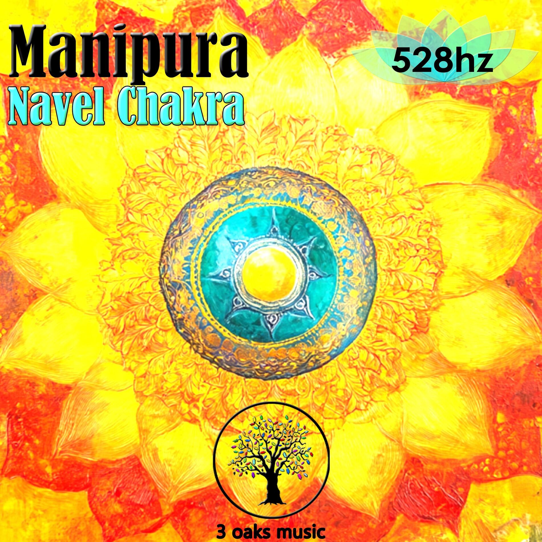 Album cover of Navel chakra | 528 Hertz | Manipura