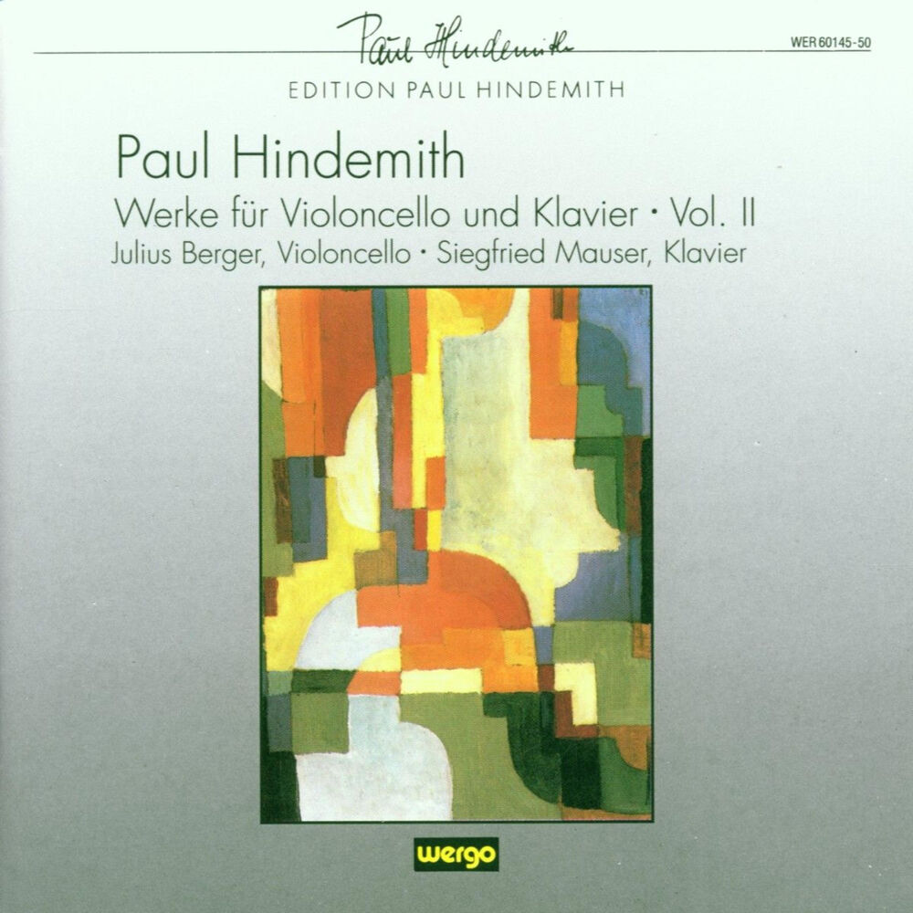 Picture of Hindemith: Werke für Violoncello & Klavier, Vol. 2