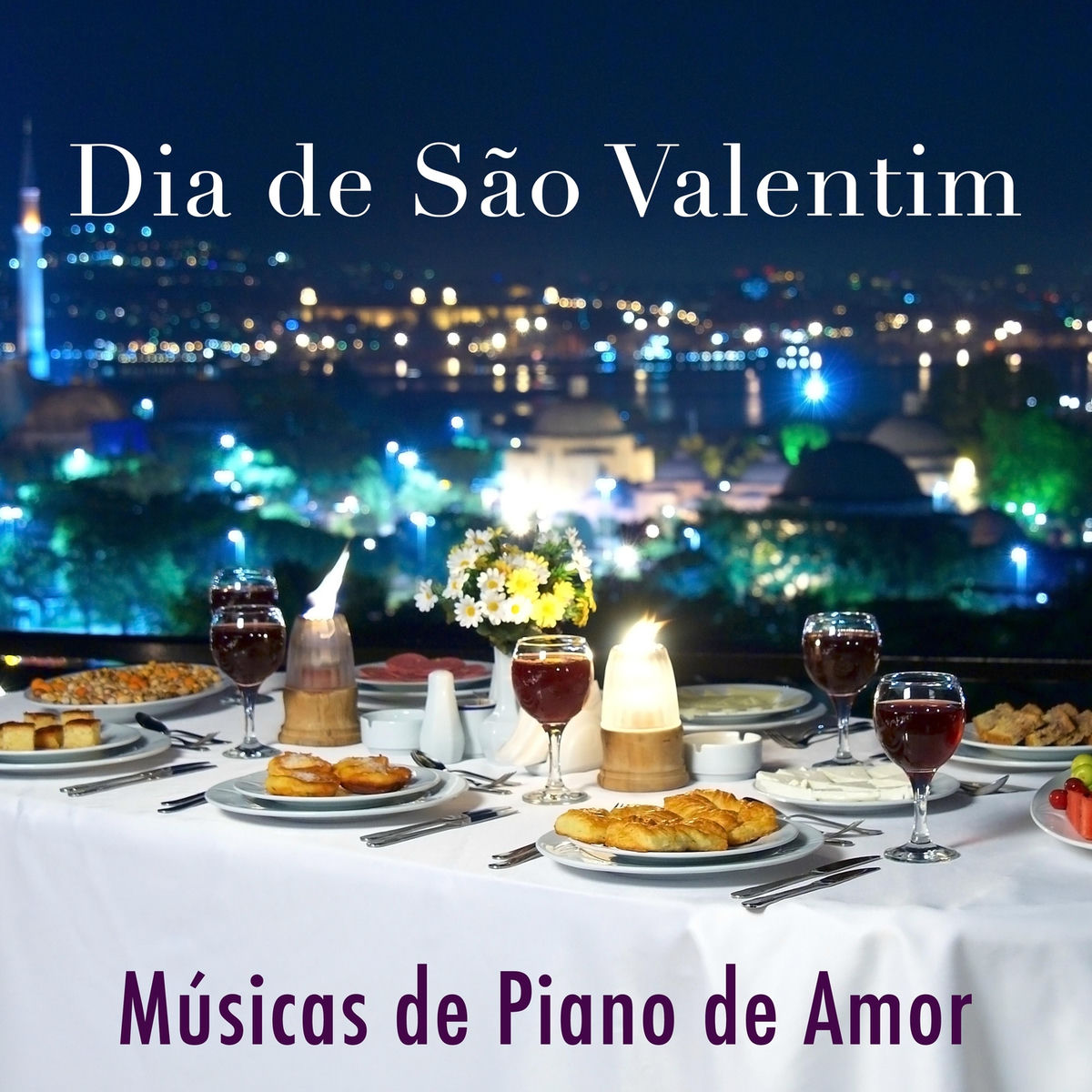 Album cover of Dia de São Valentim - Músicas de Piano de Amor para Noites Românticas com Seu Parceiro