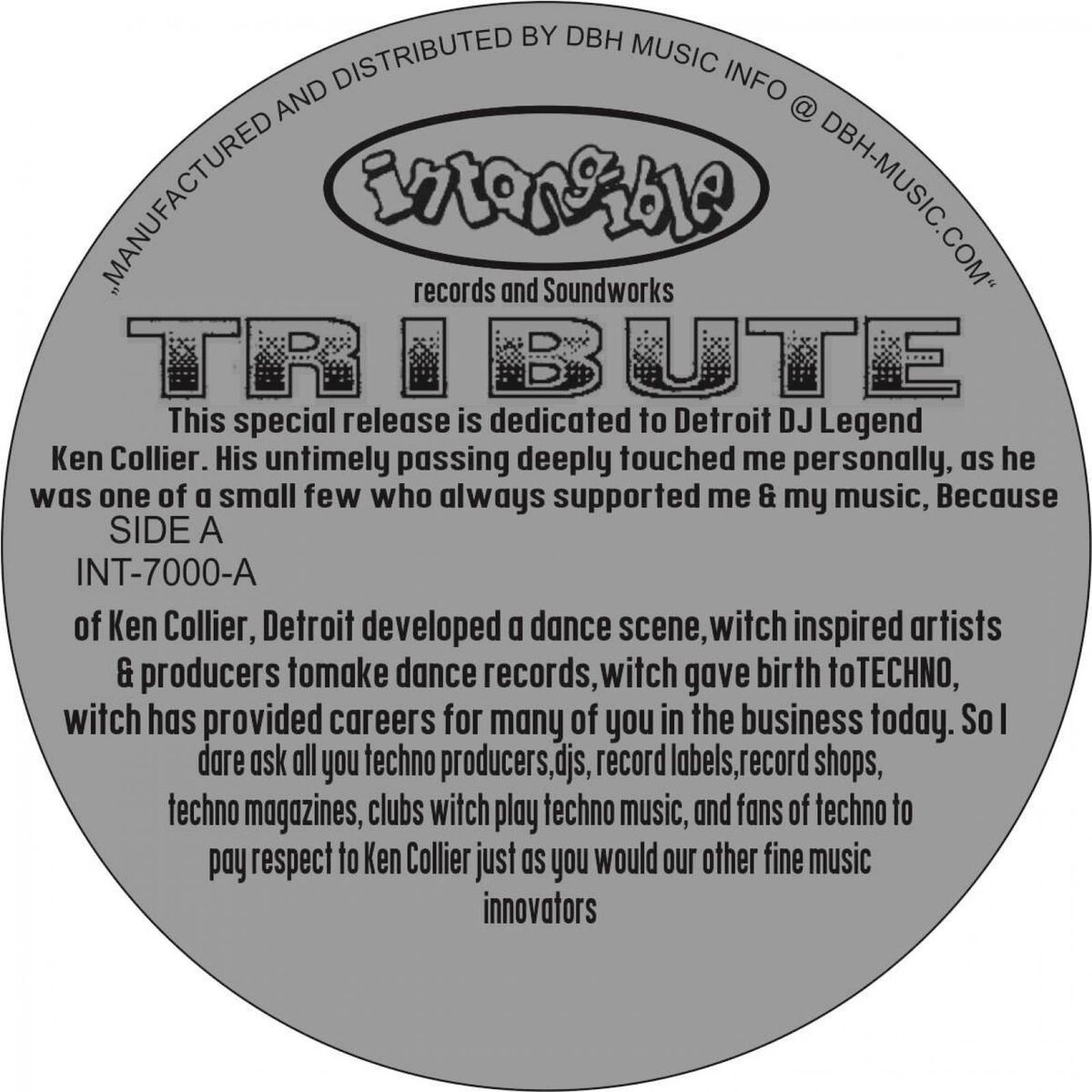 Album picture of Tribute