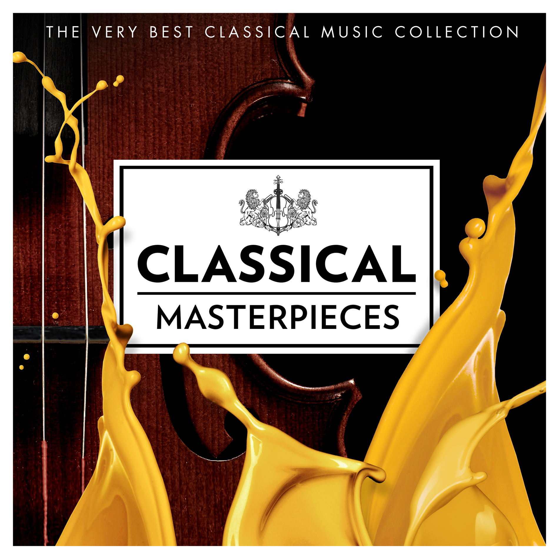 Album cover of Classical Masterpieces - The Very Best Classical Music Collection (Featuring : Mozart, Bach, Tchaikovsky, Handel, Barber, Vivaldi 