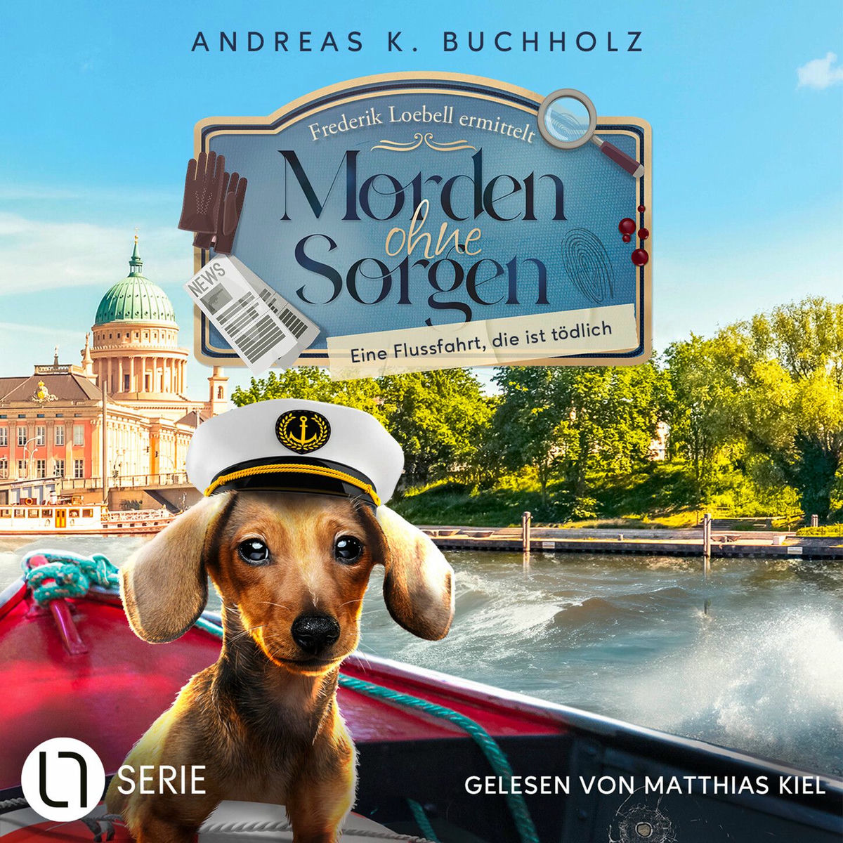 Album cover of Eine Flussfahrt, die ist tödlich - Morden ohne Sorgen, Folge 4 (Ungekürzt)
