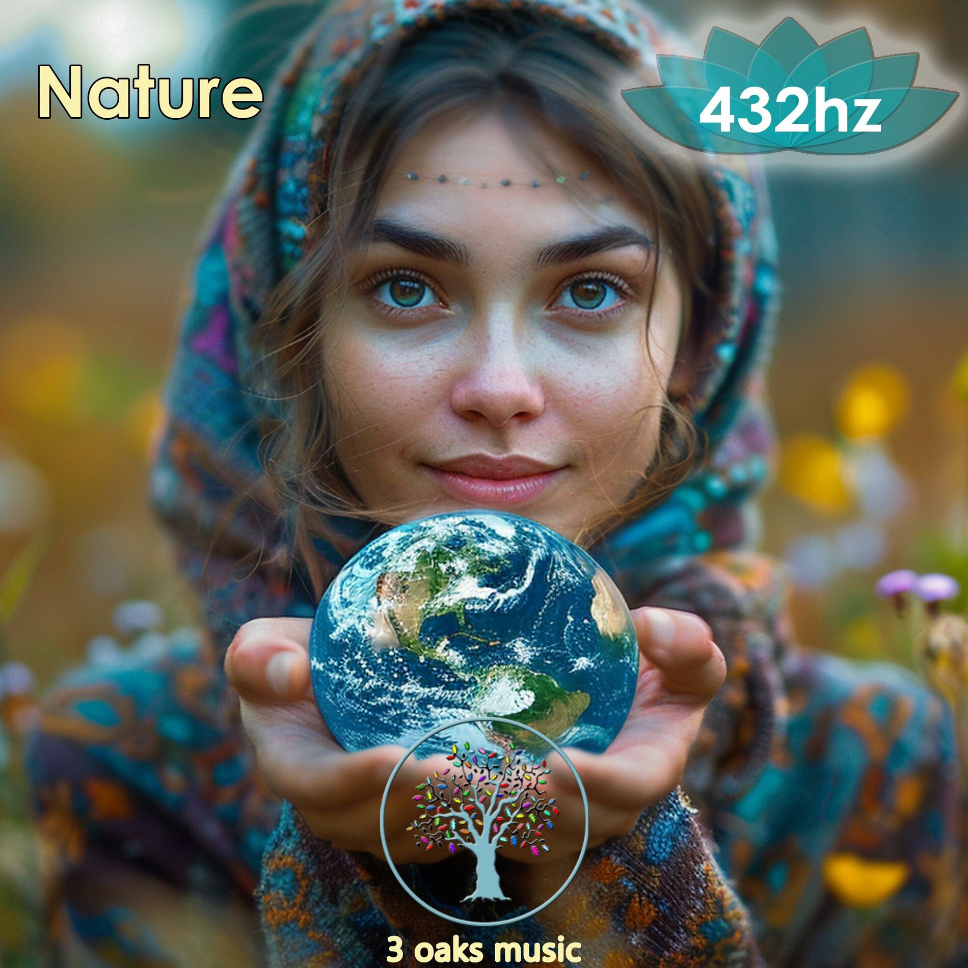 Album cover of Communication with nature 432 hertz