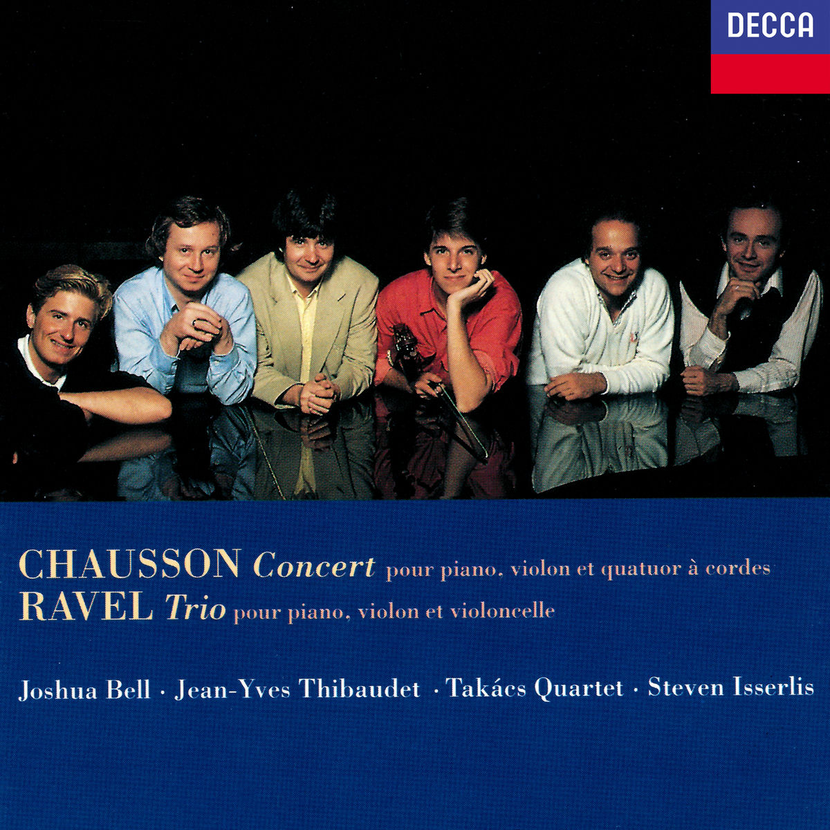 Album cover of Chausson: Concert for Piano, Violin & String Quartet / Ravel: Piano Trio
