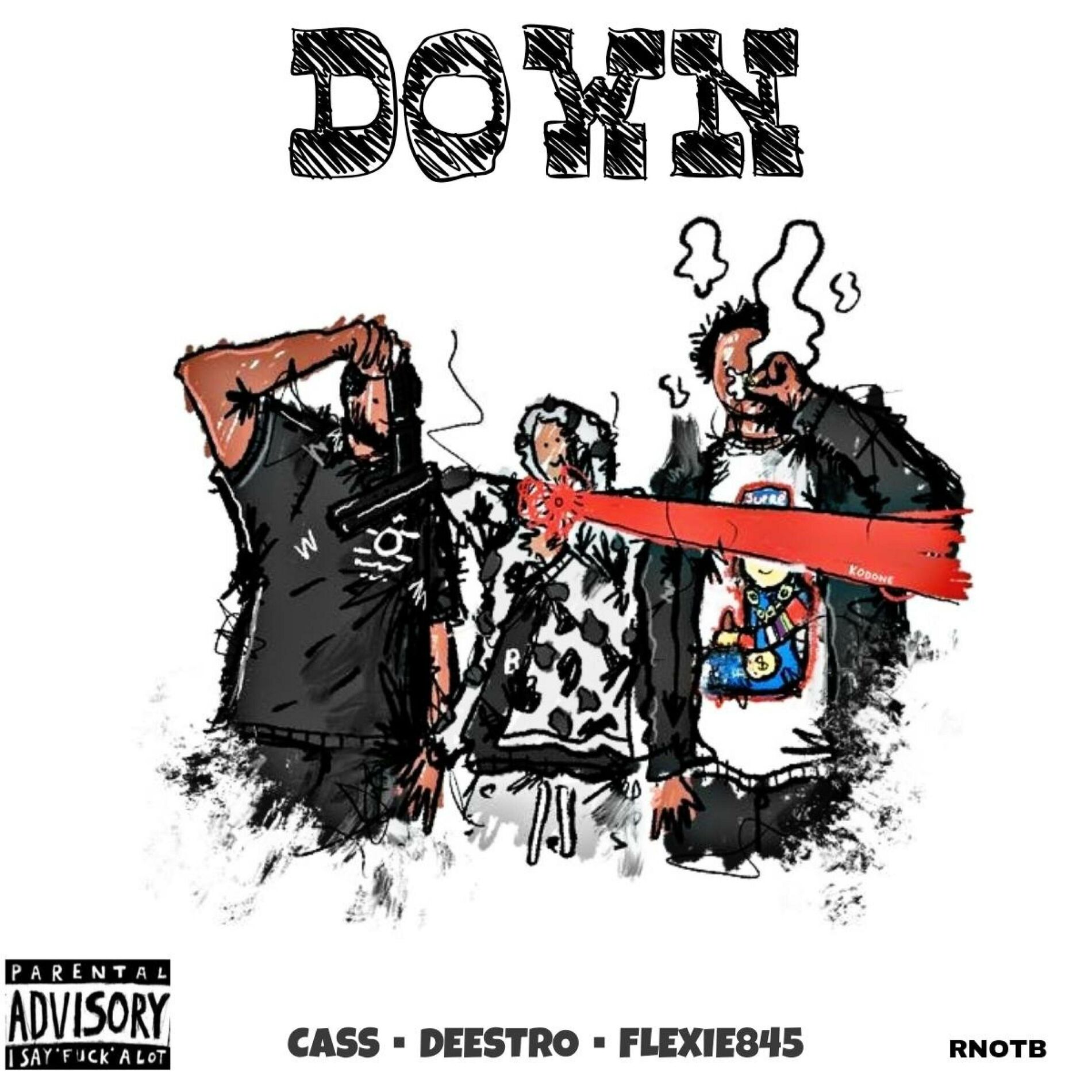 Album cover of Down (feat. Cass & Flexie845)