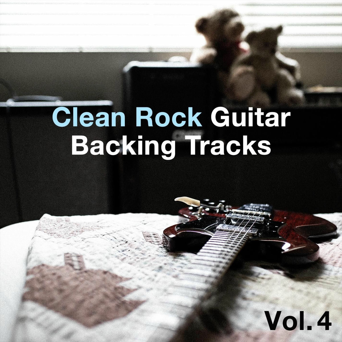 Album cover of Clean Rock Guitar Backing Tracks, Vol. 4