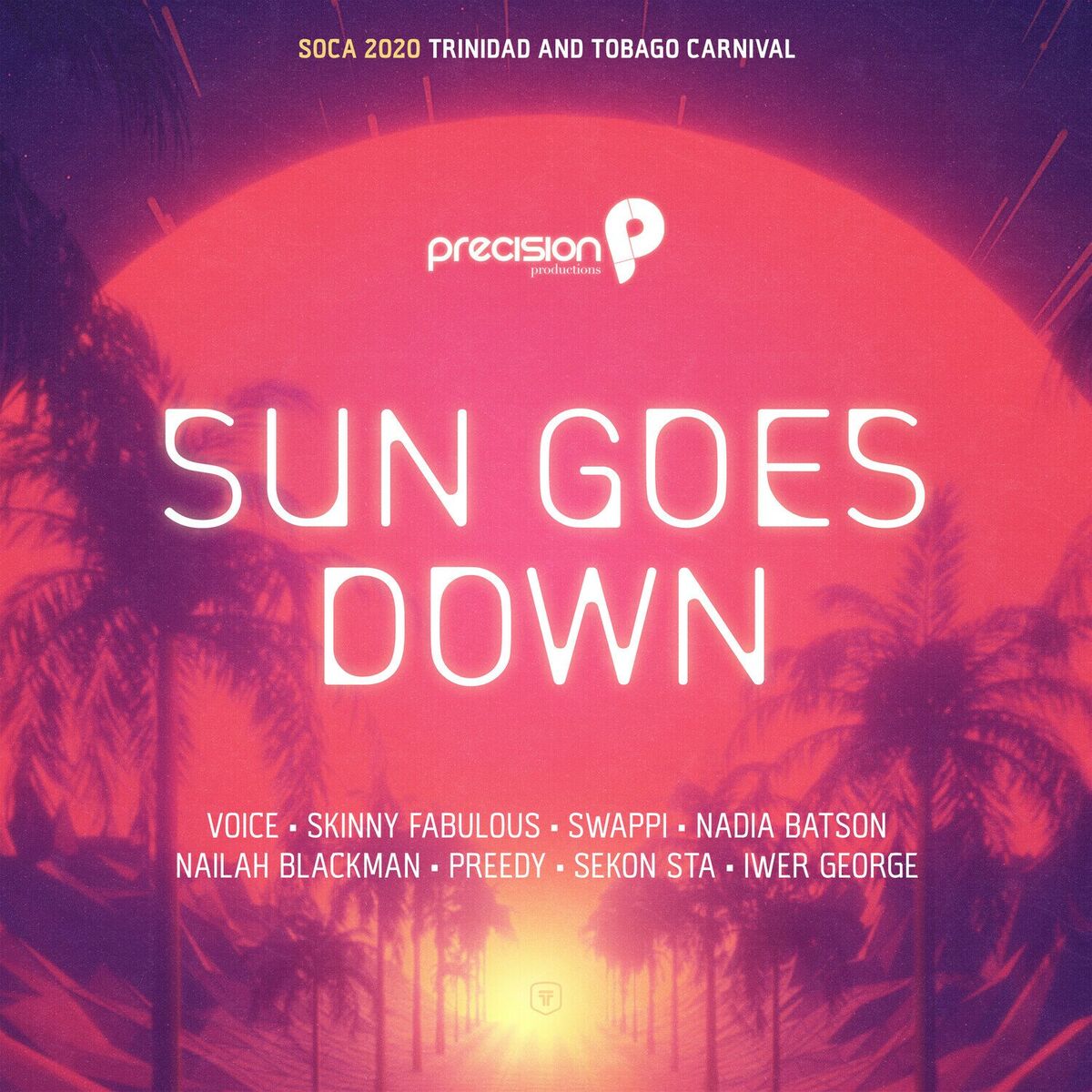 Album cover of Sun Goes Down (Soca 2020 Trinidad and Tobago Carnival)