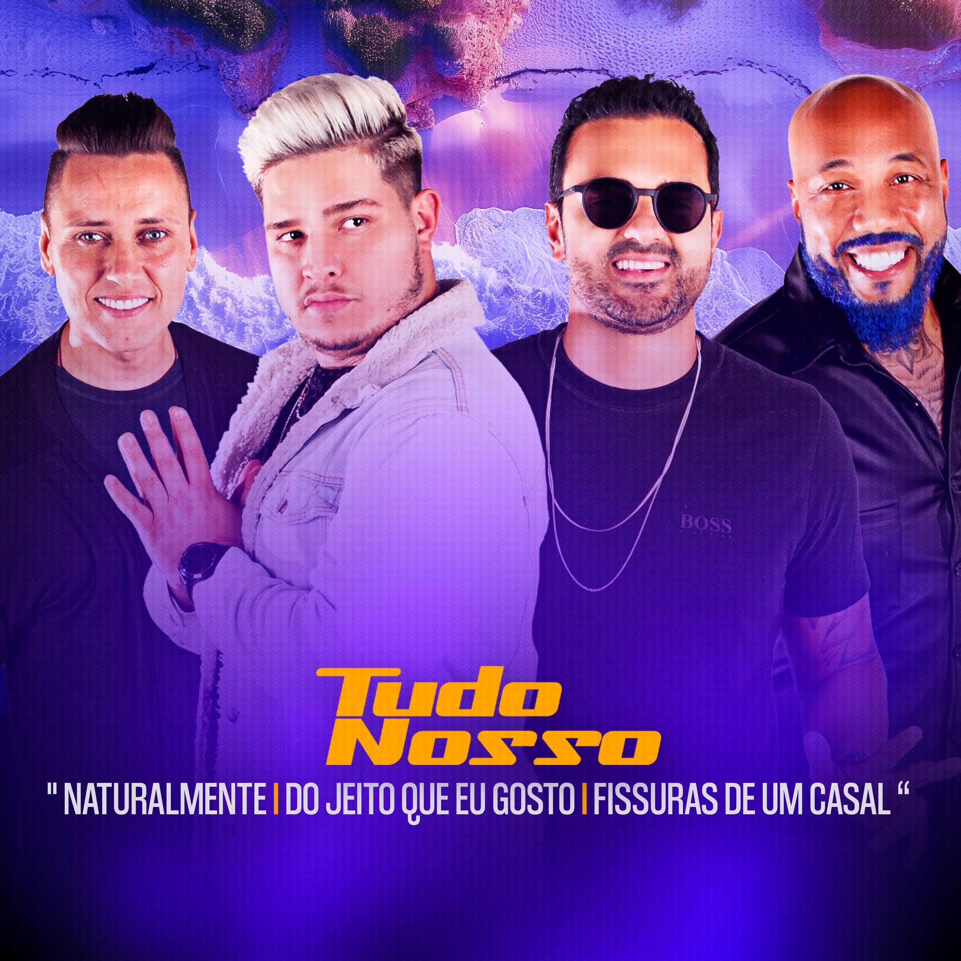Album cover of Naturalmente / Do Jeito Que Eu Gosto / Fissuras de um Casal (Ao Vivo)