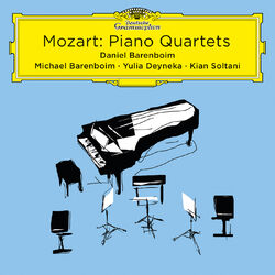 Cover of Mozart: Piano Quartets (Live At Pierre Boulez Saal)