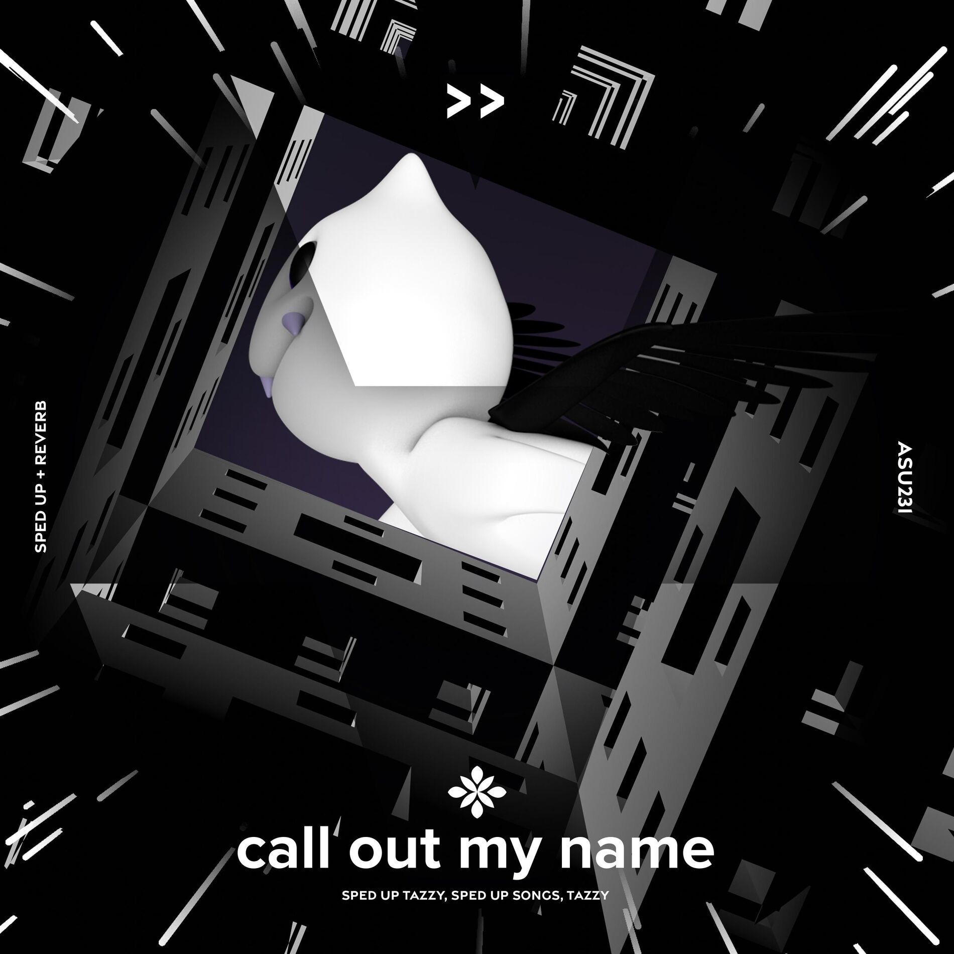 Album cover of call out my name - sped up + reverb
