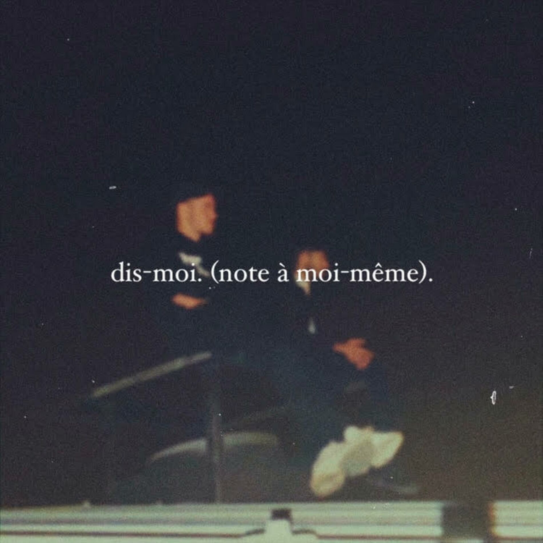 Album cover of Dis-moi (note à moi-même)