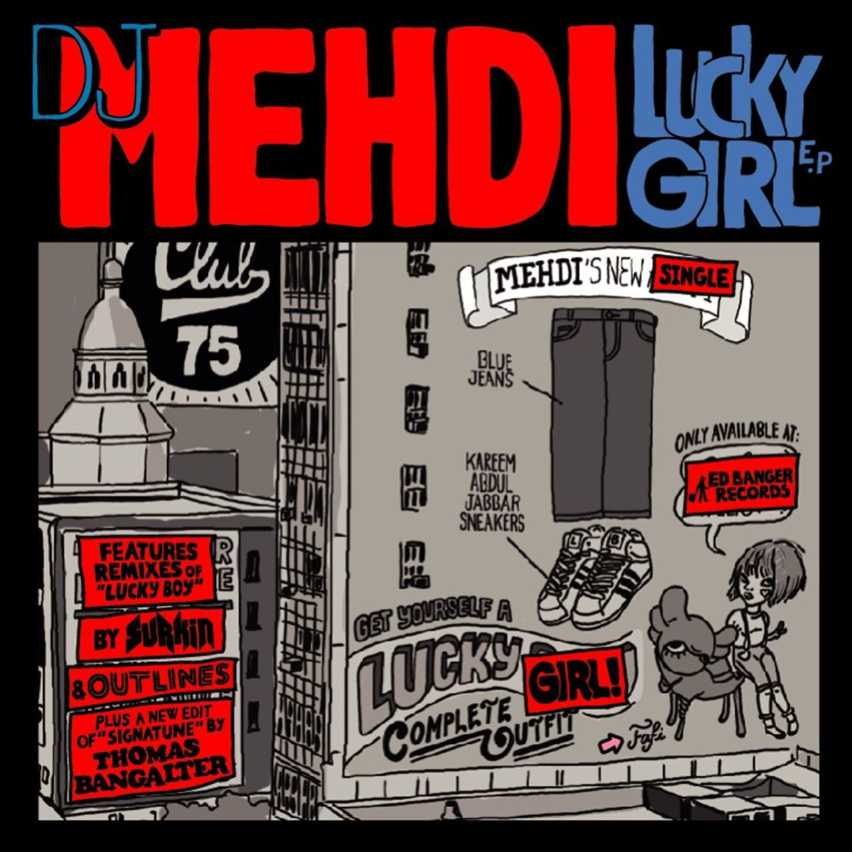 Album cover of Lucky Girl (feat. Fafi)
