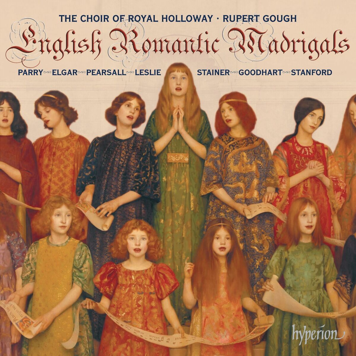 Album cover of English Romantic Madrigals: Secular Partsongs from Victorian England