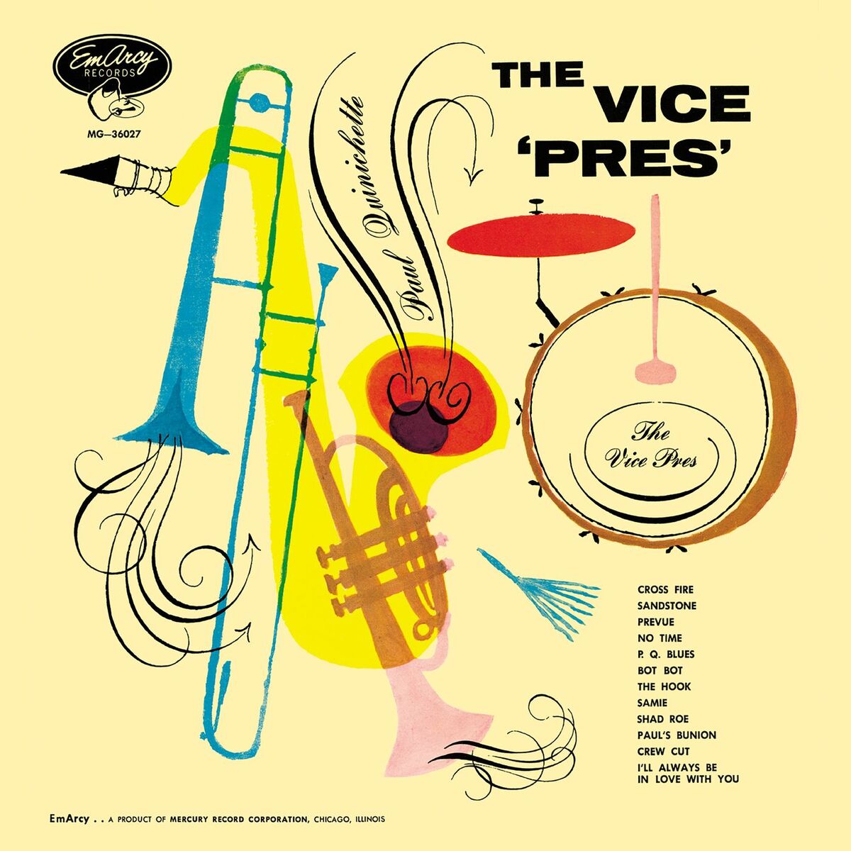 Album cover of The Vice 'Pres'
