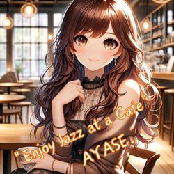 Cover of Enjoy jazz at a cafe