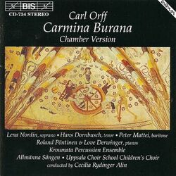Cover of Orff: Carmina Burana (Chamber Version)