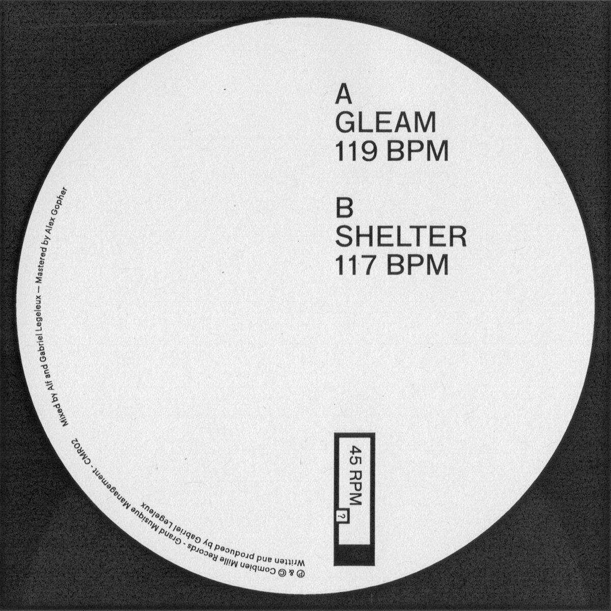 Album cover of Gleam / Shelter