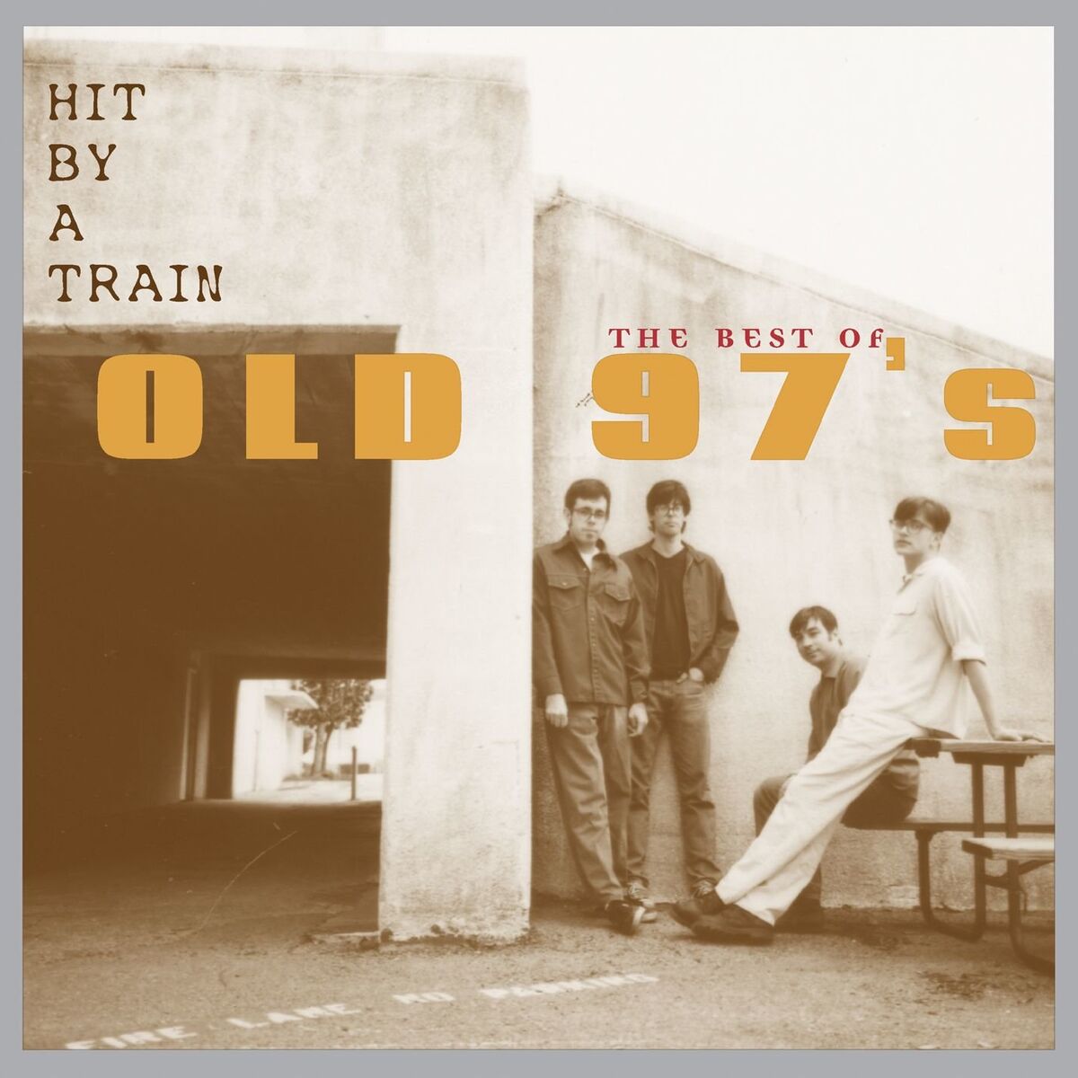 Album cover of Hit By A Train: The Best Of Old 97's