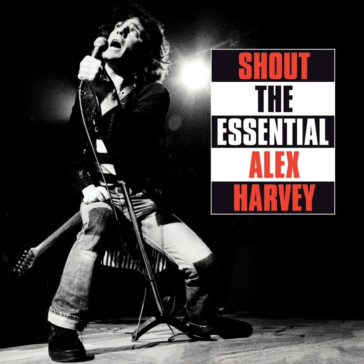 Album cover of Shout: The Essential Alex Harvey