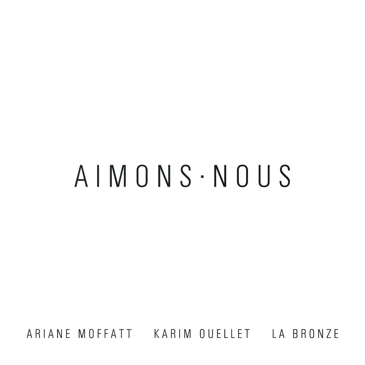 Album cover of Aimons-nous