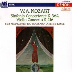 Cover of Wolfgang Amadeus Mozart: Sinfonia Concertante & Violin Concerto