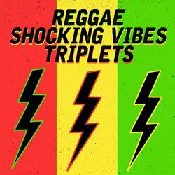 Cover of Reggae Shocking Vibes Triplets: Lady Saw, Frisco Kid and Ghost