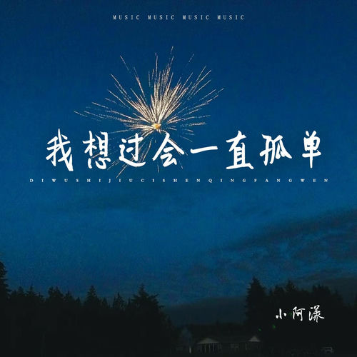 我想过会一直孤单
