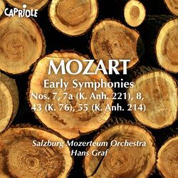 Cover of Mozart, W.A.: Symphonies Nos. 7, 7A, 8, 43, 55