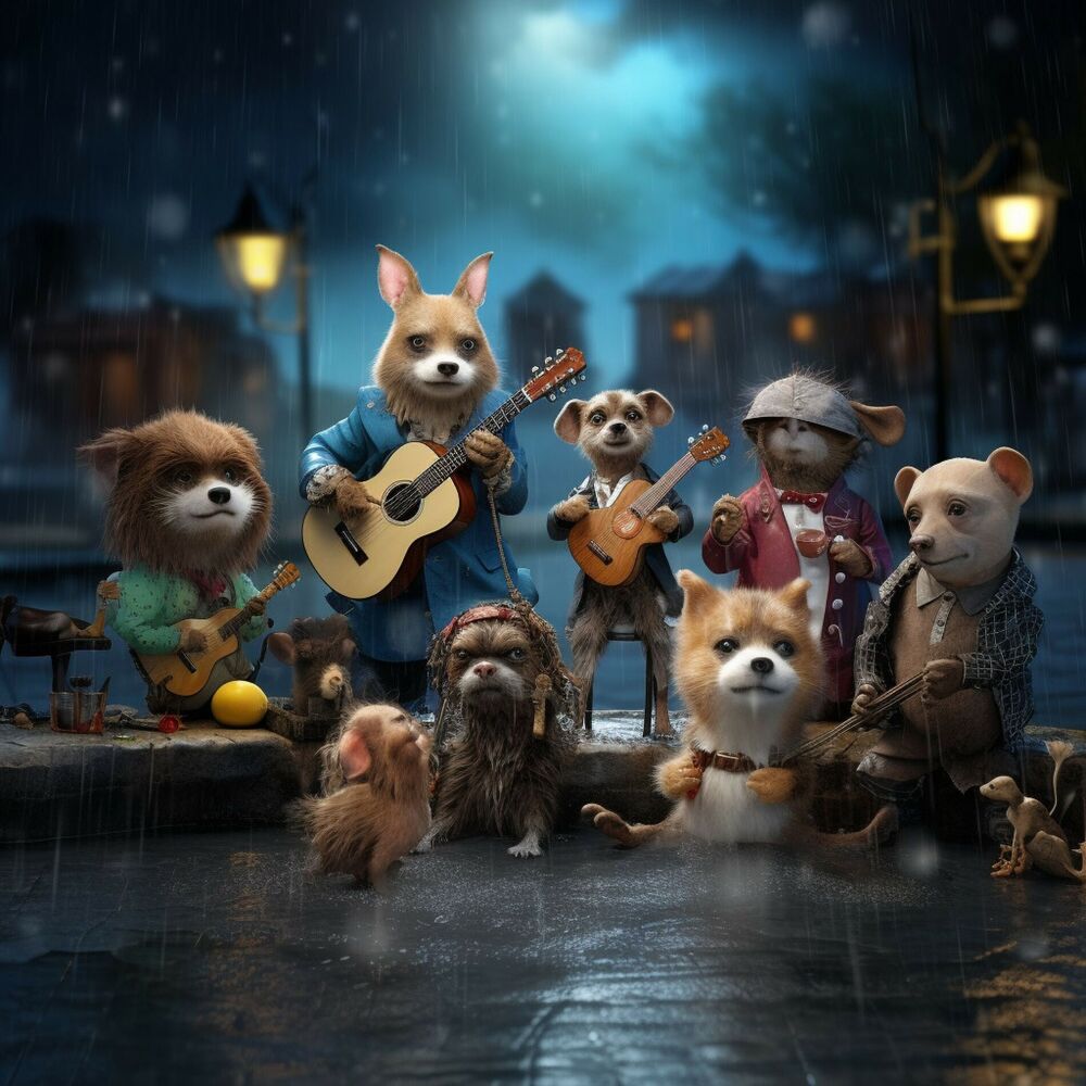 Picture of Rain Companions: Pet Acoustic Serenity