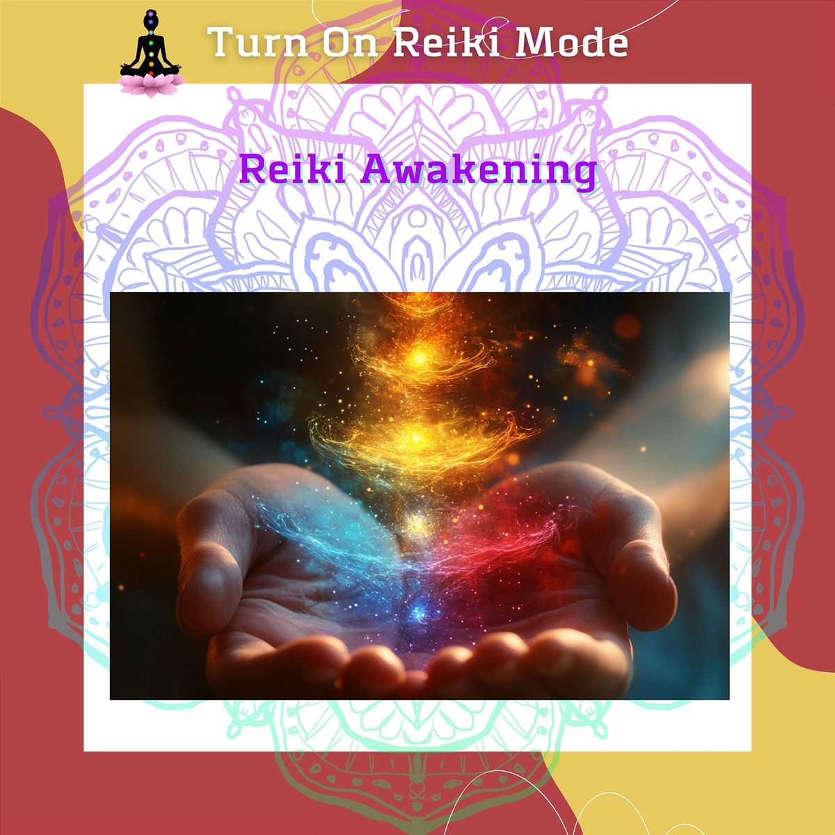 Album cover of Reiki Awakening: Energy Healing for Spiritual Growth & Inner Peace