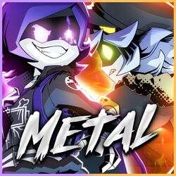 Cover of Murder Drones Uzi & N Fan Song: Crushing Down