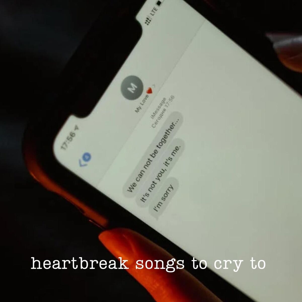 Album cover of heartbreak songs to cry to