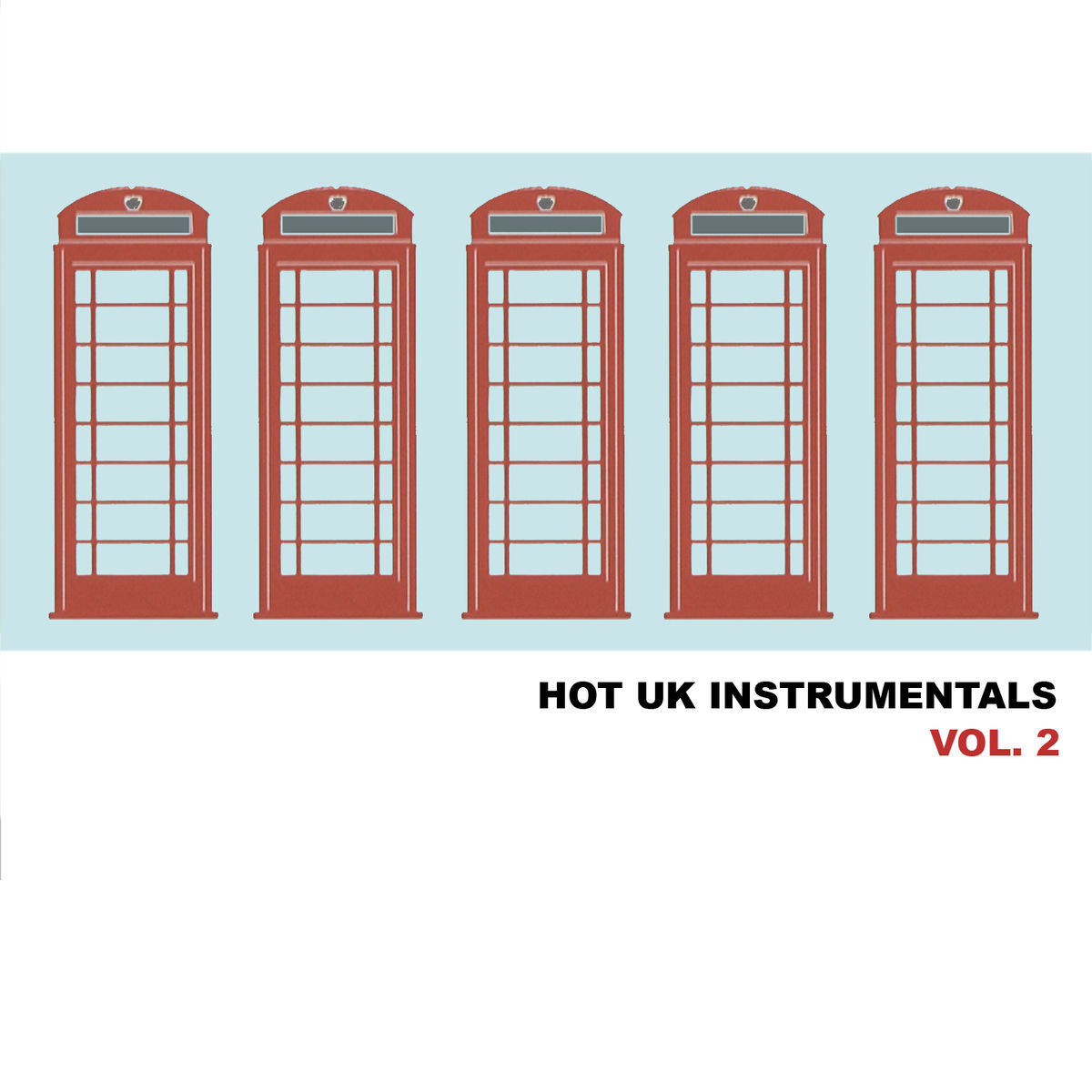 Album cover of Hot Uk Instrumentals, Vol. 2