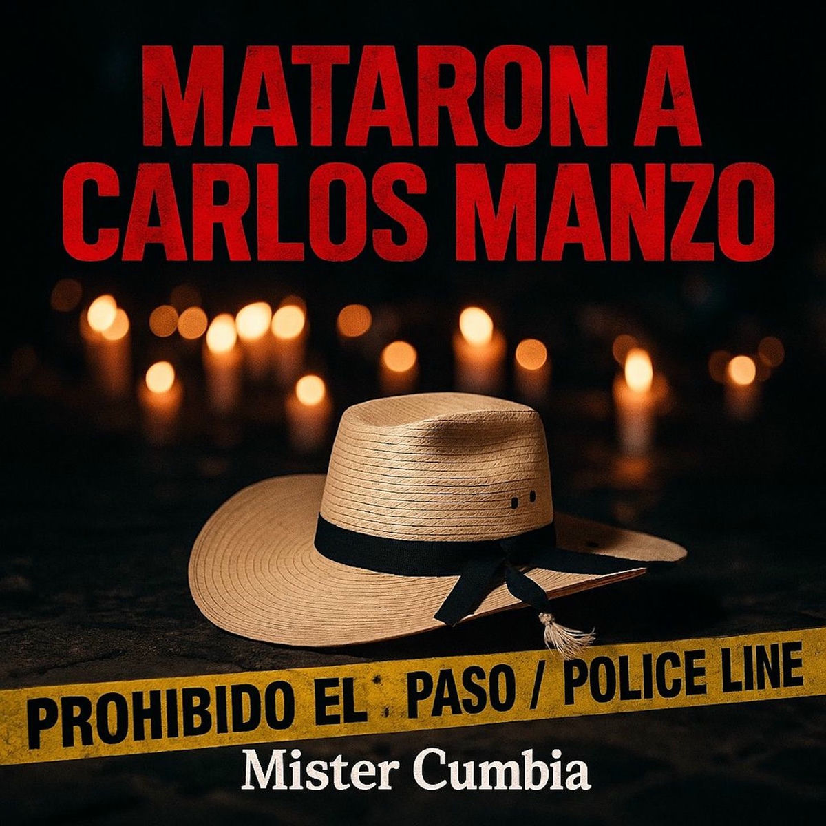 Album cover of Mataron a Carlos Manzo