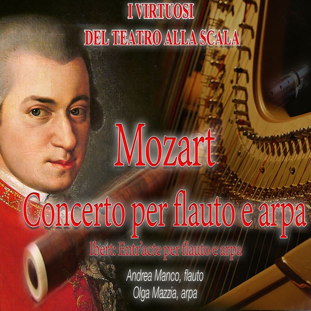 Picture of Mozart: Concerto per flauto e arpa, K. 299 - Ibert: Entr'acte per flauto e arpa (Live Recording)