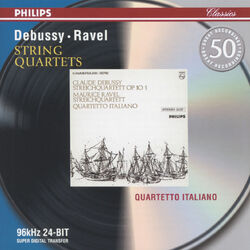 Cover of Debussy: String Quartet in G minor / Ravel: String Quartet in F