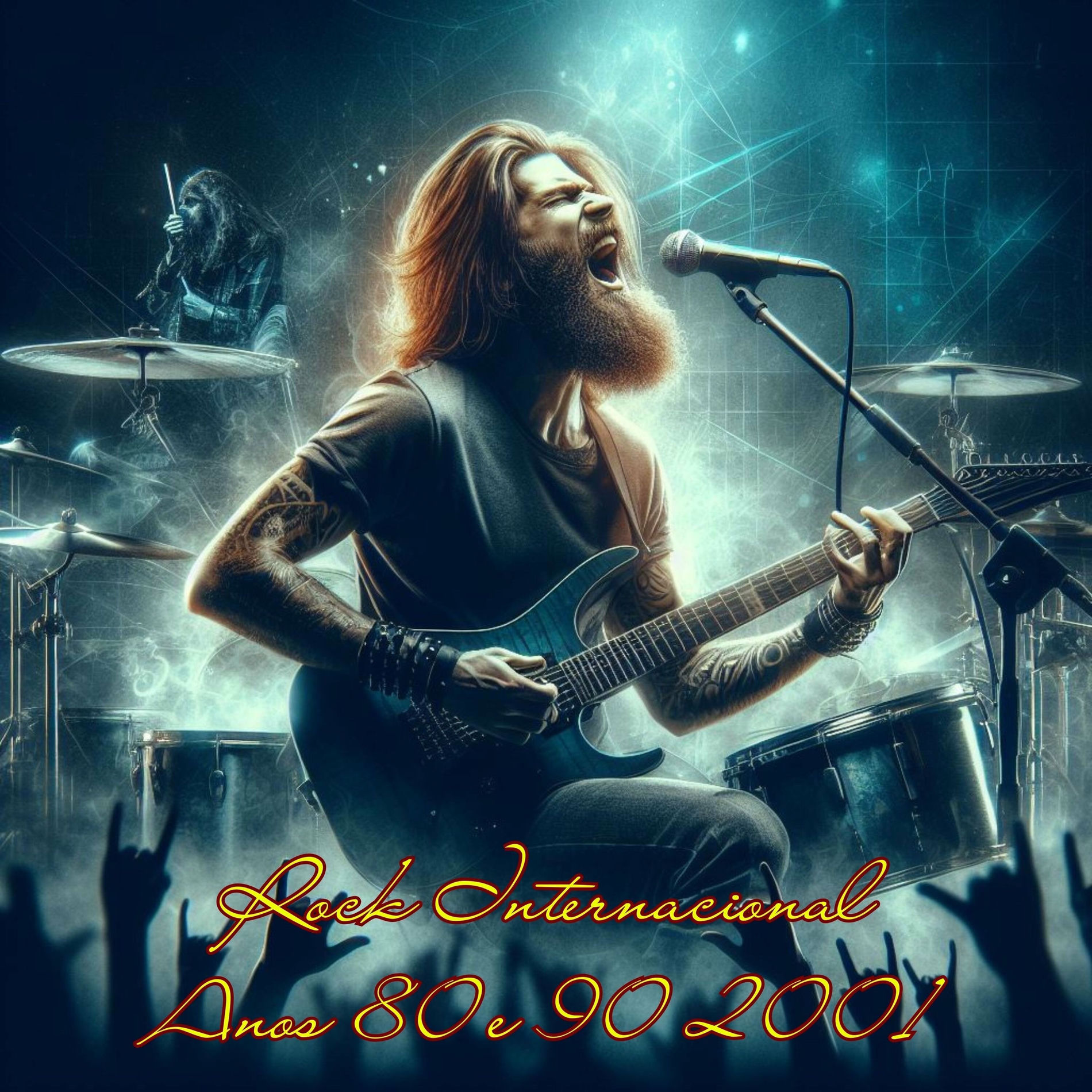 Album cover of Rock Internacional Anos 80 e 90 2001