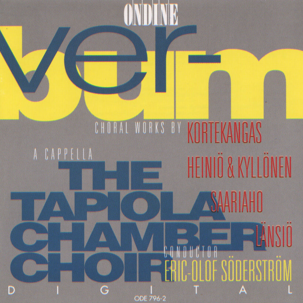 Verbum: An Anthology of Choral Works by Kortekangas, Saariaho, Lansio, Heinio and Kyllonen