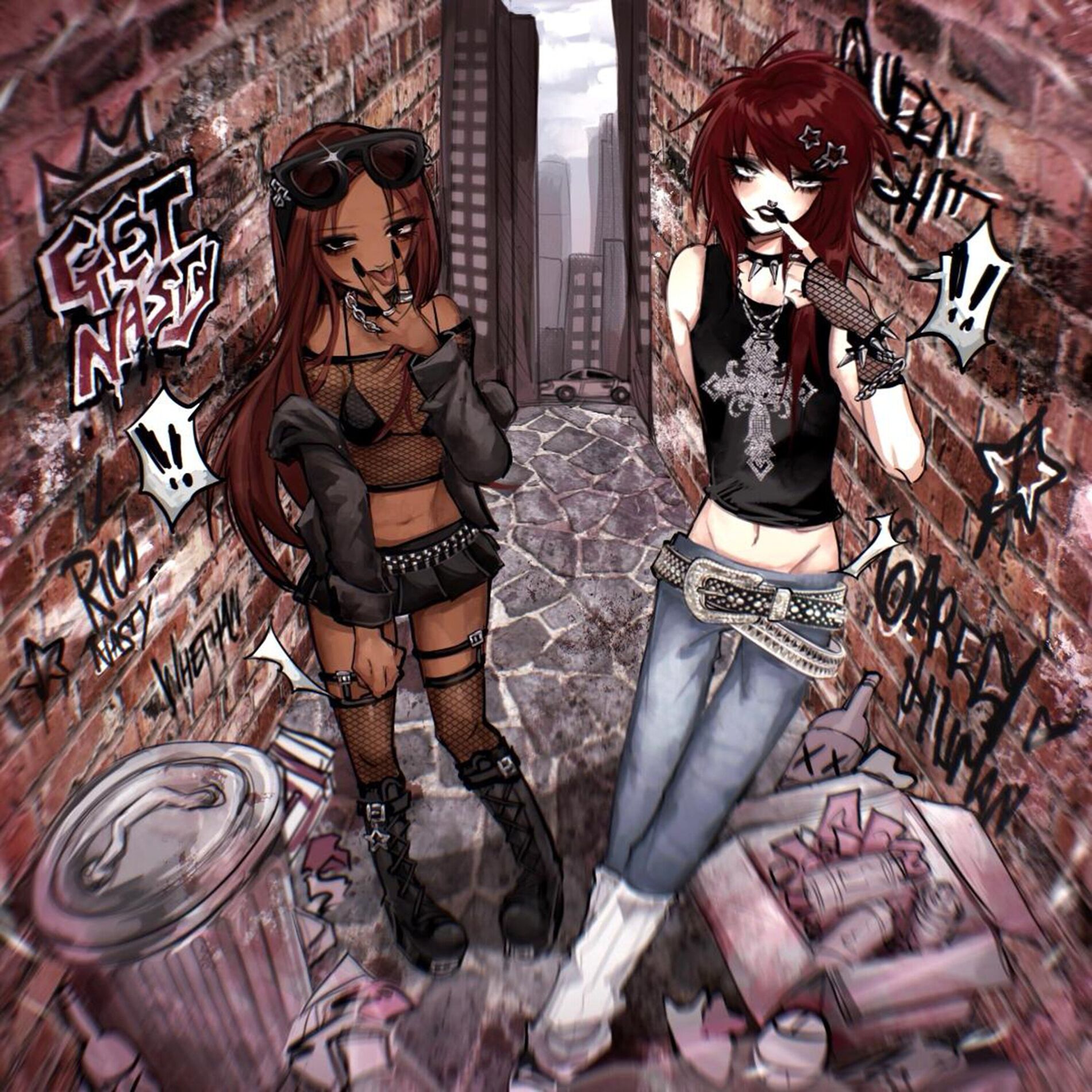 Album cover of Get Nasty (w/ Rico Nasty & Whethan)