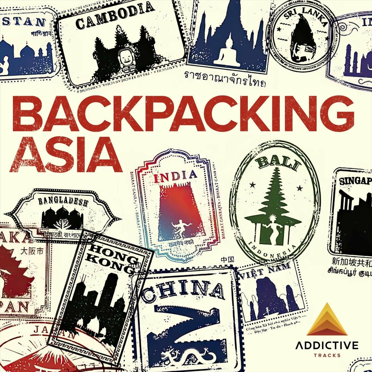 Album cover of Backpacking Asia